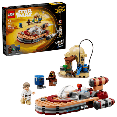 LEGO 75420 STAR WARS SMART PLAY - LUKE'S LANDSPEEDER - Toyworld Frankston