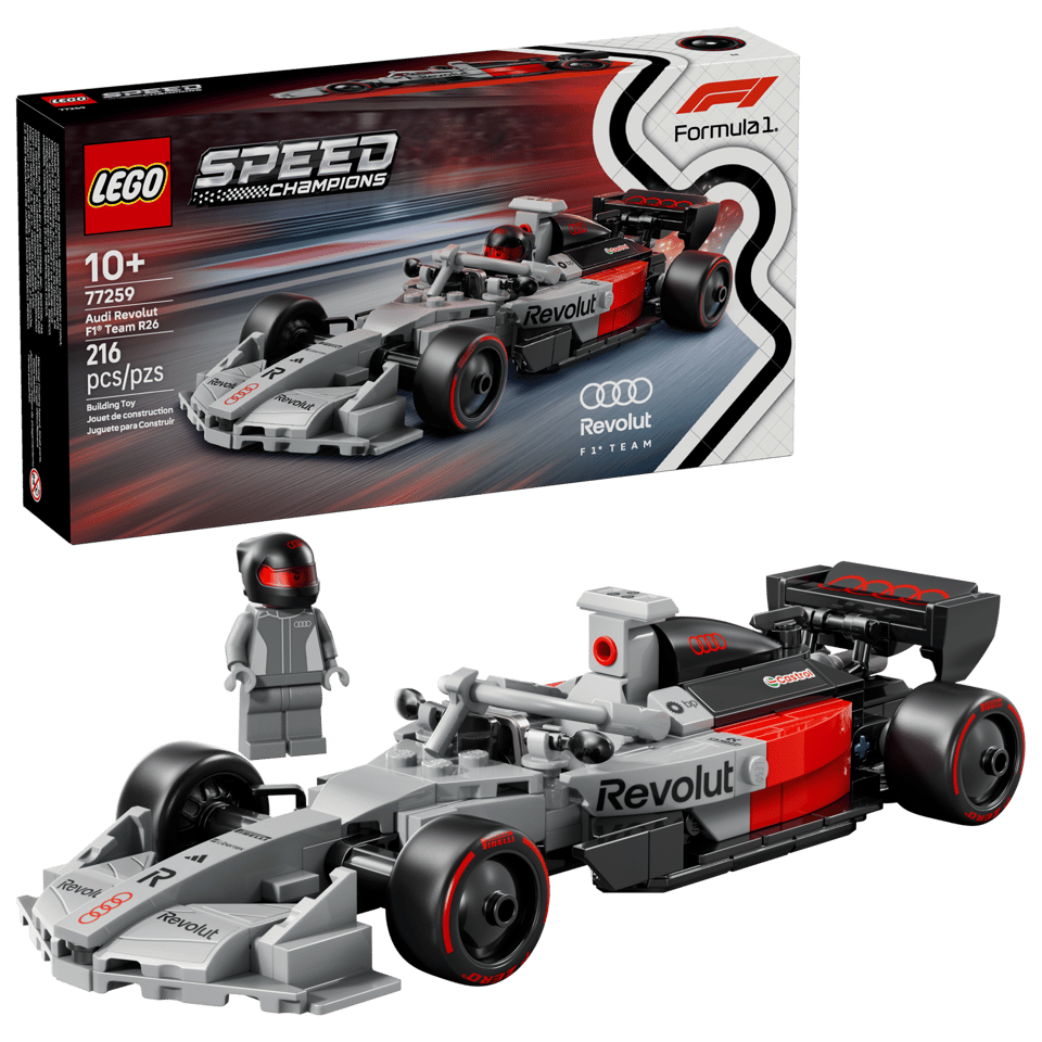 LEGO 77259 SPEED CHAMPIONS - AUDI  REVOLUT F1 TEAM R26 RACE CAR - Toyworld Frankston