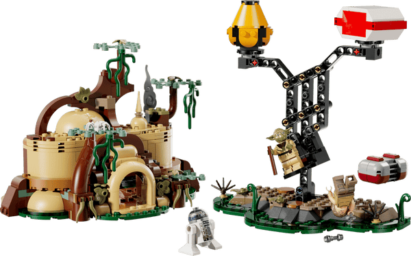 LEGO 75422 STAR WARS SMART PLAY - YODA'S HUT AND JEDI TRAINING ...