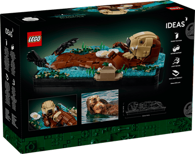 LEGO 21366 IDEAS - FLOATING SEA OTTERS - Toyworld Frankston