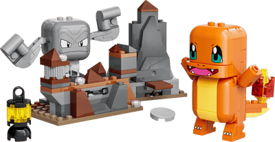 LEGO 72157  POKEMON - SMART PLAY CHARMANDER AND GEODUDES CAVERN CLASH