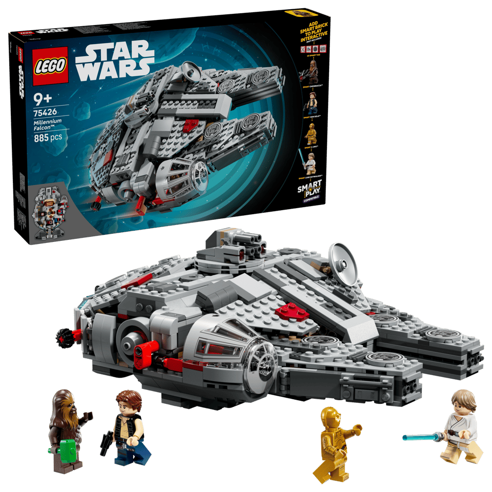 LEGO 75426 STAR WARS SMART PLAY - MILLENNIUM FALCON - Toyworld Frankston