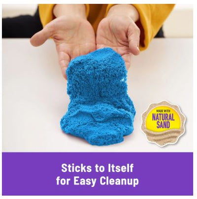 KINETIC SAND SANDBOX SET - BLUE - Toyworld Frankston