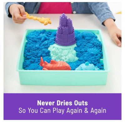 KINETIC SAND SANDBOX SET - BLUE - Toyworld Frankston