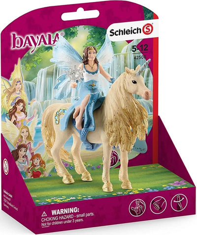 SCHLEICH - EYELA RIDING ON GOLDEN UNICORN
