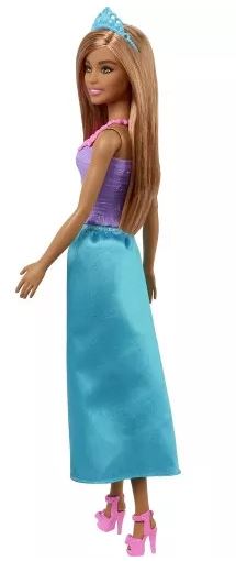 BARBIE DREAMTOPIA FLOWER DRESS BARBIE DOLL - DOLL -DARK SKIN PURPLE SKIRT
