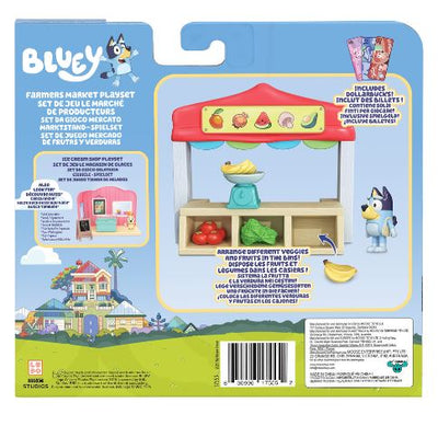 BLUEY- BLUEY FARMERS MARKET PLAYSET - Toyworld Frankston