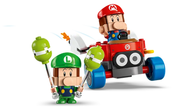 LEGO 72034 SUPER MARIO MARIO KART – BABY MARIO VS. BABY LUIGI - Toyworld Frankston