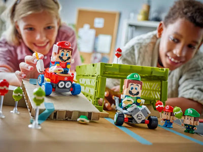 LEGO 72034 SUPER MARIO MARIO KART – BABY MARIO VS. BABY LUIGI - Toyworld Frankston