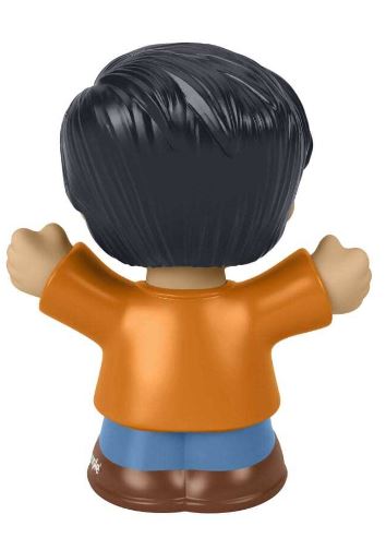 FISHER PRICE LITTLE PEOPLE SINGLE PACK -  BOY IN ORANGE SHRIT - Toyworld Frankston