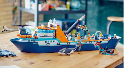 LEGO 60368 CITY - ARTIC EXPLORER SHIP - Toyworld Frankston