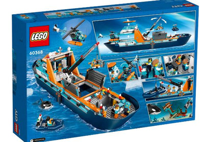 LEGO 60368 CITY - ARTIC EXPLORER SHIP - Toyworld Frankston