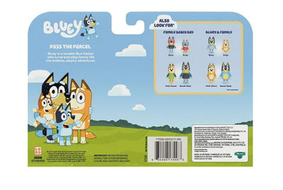 BLUEY FIGURE PACK - PASS THE PARCEL - Toyworld Frankston