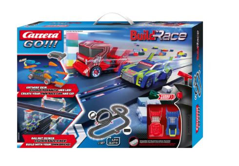CARRERA GO SLOT CAR SETS 1:43 BUILD 'N' RACE CONSTRUCTION SET - Toyworld Frankston