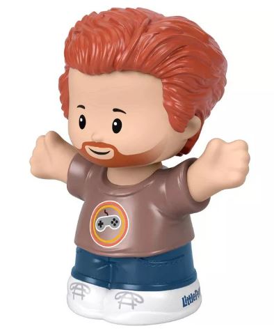 FISHER PRICE LITTLE PEOPLE SINGLE PACK - MAN IN BROWN SHIRT - Toyworld Frankston