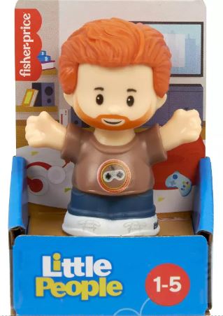FISHER PRICE LITTLE PEOPLE SINGLE PACK - MAN IN BROWN SHIRT - Toyworld Frankston