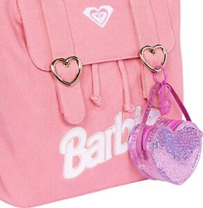 BARBIE FASHION ACCESSORIES - PINK SPARKLE DRESS AND BAG WITH 5 SURPRISES - Toyworld Frankston