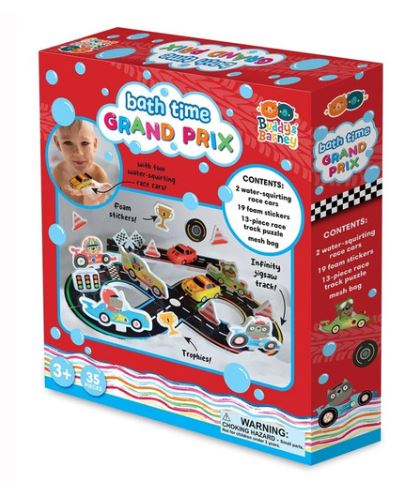 BUDDY AND BARNEY - BATH TIME RACING CAR GRAND PRIX - Toyworld Frankston
