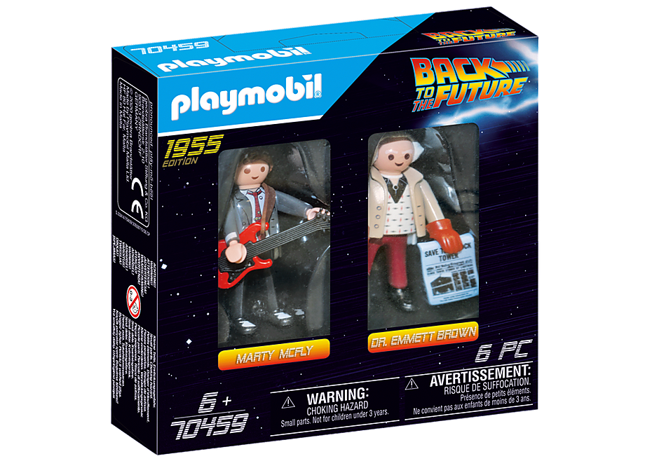 PLAYMOBIL BACK TO THE FUTURE MARTY MCFLY AND DR. EMMETT BROWN - Toyworld Frankston