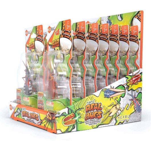 HEX BUG - NANO REAL BUGS SINGLE ASSORTMENT - Toyworld Frankston