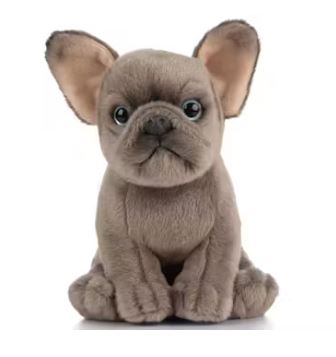 LIVING NATURE - FRENCH BULLDOG PUPPY SMALL PLUSH - Toyworld Frankston