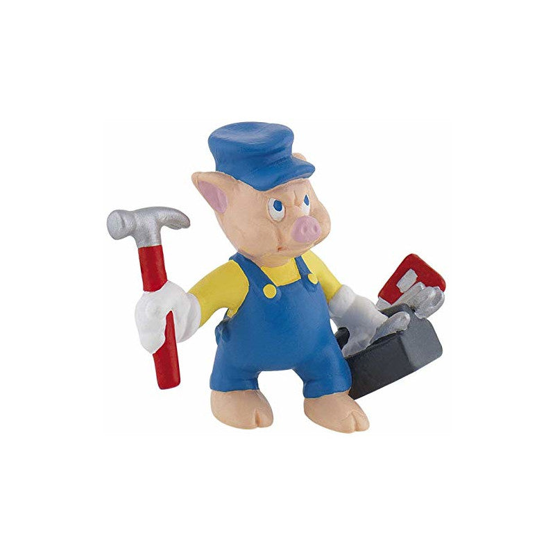 BULLYLAND DISNEY - THREE LITTLE PIGS - PRACTICAL PIG - Toyworld Frankston