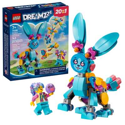 LEGO DREAMZZZ 71488 BUNCHU'S CREATIVE ANIMAL ADVENTURES - Toyworld Frankston