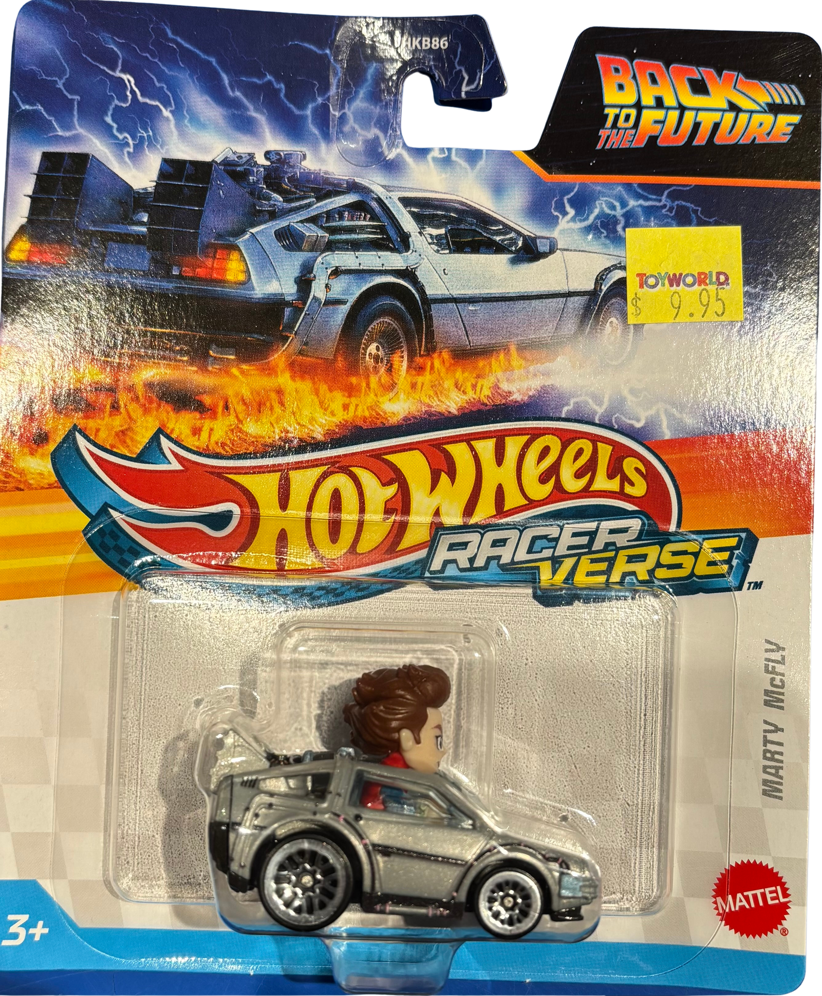 HOT WHEELS RACER VERSE - BACK TO THE FUTURE - MARTY MCFLY - Toyworld Frankston