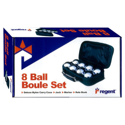 REGENT 8 BALL BOCCE BOULE SET - Toyworld Frankston