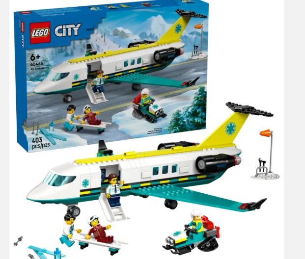 LEGO 60465 CITY - EMERGENCY AIR AMBULANCE AIRPLANE