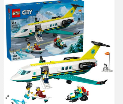 LEGO 60465 CITY - EMERGENCY AIR AMBULANCE AIRPLANE