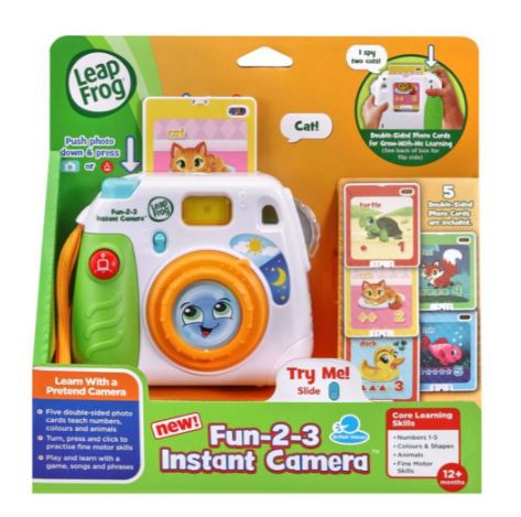LEAP FROG FUN 2-3 INSTAND CAMERA - Toyworld Frankston