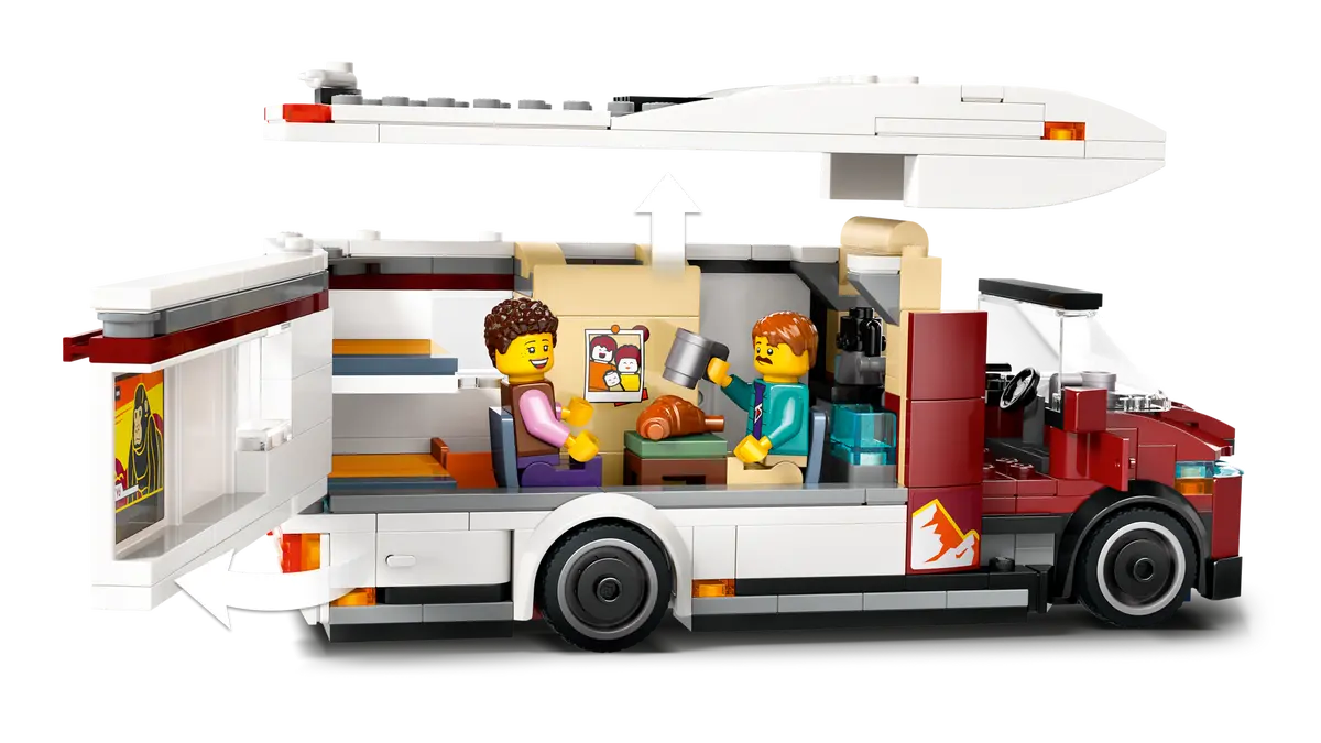 LEGO CITY 60454 HOLIDAY ADVENTURE CAMPER VAN - Toyworld Frankston