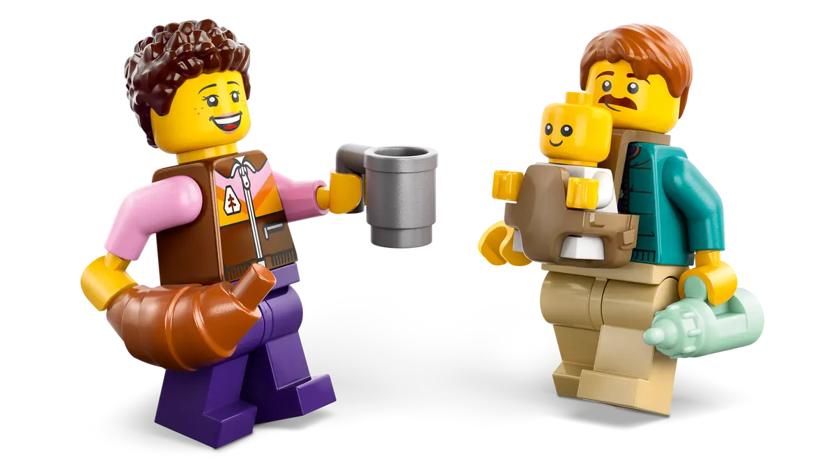 LEGO CITY 60454 HOLIDAY ADVENTURE CAMPER VAN - Toyworld Frankston