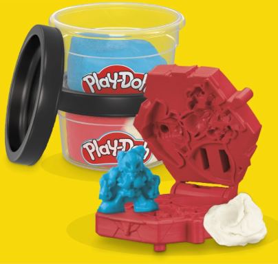 PLAY-DOH MARVEL - CAPTAIN AMERICA STAMPING SHIELD