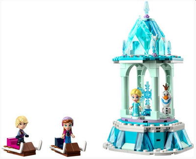 LEGO 43218 DISNEY - ANNA AND ELSA'S MAGICAL CAROUSEL - Toyworld Frankston