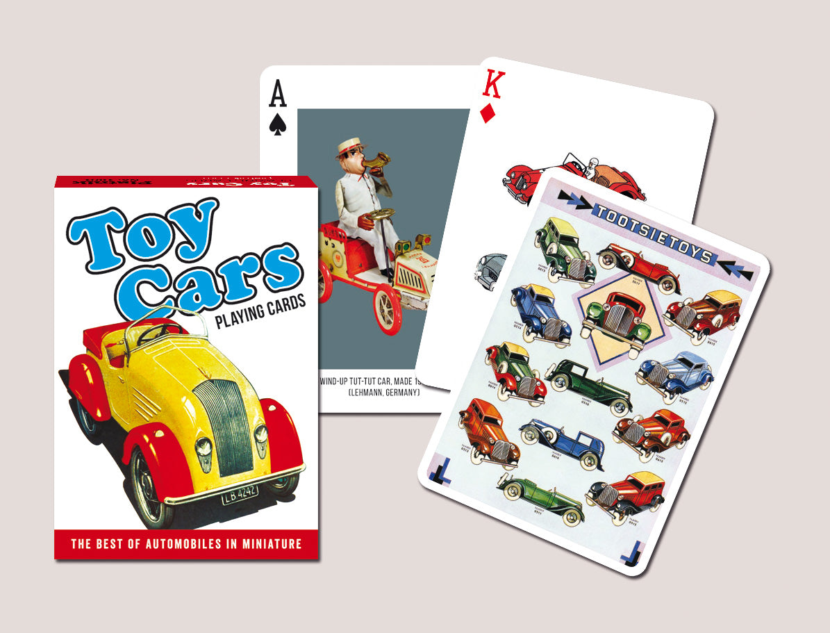 PIATNIK - TOY CARS - PLAYING CARDS - SINGLE DECK - Toyworld Frankston