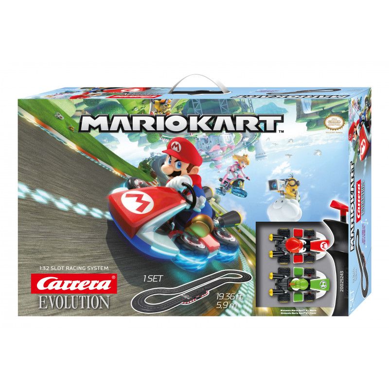 CARRERA EVOLUTION - MARIO KART 8 SET 5.9M SLOT CAR TRACK