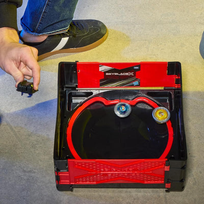 BEYBLADE X CLASH AND CARRY COMBAT MOBILE BEYSTADIUM
