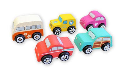 DISCOVEROO  - BEACH CAR SET ( SET OF 5 ) - Toyworld Frankston