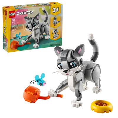 LEGO CREATOR 31163 PLAYFUL CAT 3 IN 1 - Toyworld Frankston