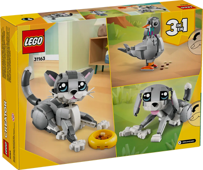 LEGO CREATOR 31163 PLAYFUL CAT 3 IN 1 - Toyworld Frankston