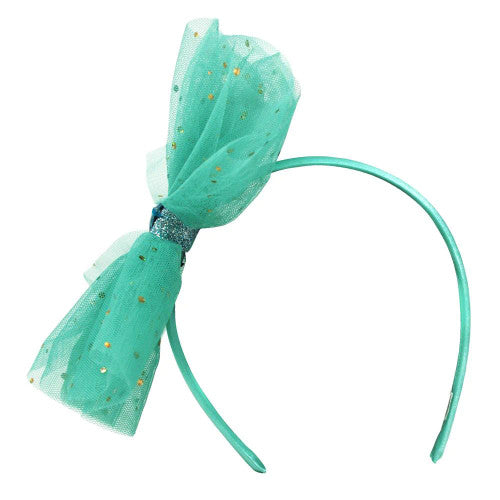 PINK POPPY - DISNEY JASMINE SPARKLING BOW HEADBAND - Toyworld Frankston