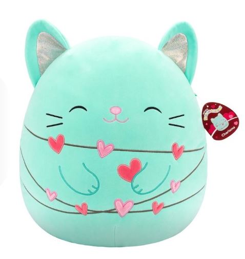 SQUISHMALLOWS 16 INCH PLUSH - VALENTINES - CHARISMA - Toyworld Frankston