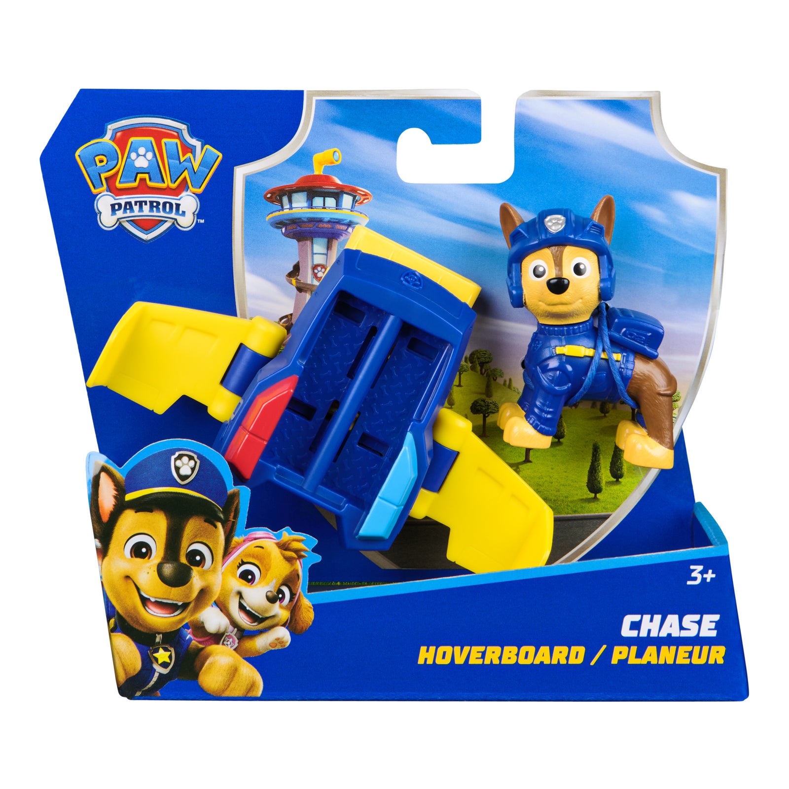 PAW PATROL - CHASE HOVERBOARD FIGURE SET - Toyworld Frankston