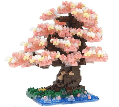 NANOBLOCK DX BONSAI YOSHINO CHERRY NBM-048 - Toyworld Frankston