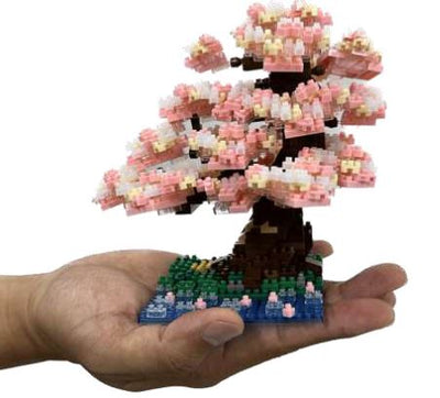 NANOBLOCK DX BONSAI YOSHINO CHERRY NBM-048 - Toyworld Frankston