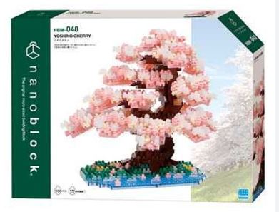NANOBLOCK DX BONSAI YOSHINO CHERRY NBM-048 - Toyworld Frankston