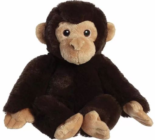 ECO NATION CHIMPANZEE SOFT TOY - Toyworld Frankston