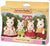 SYLVANIAN FAMILIES - CHOCOLATE RABBIT FAMILY - Toyworld Frankston